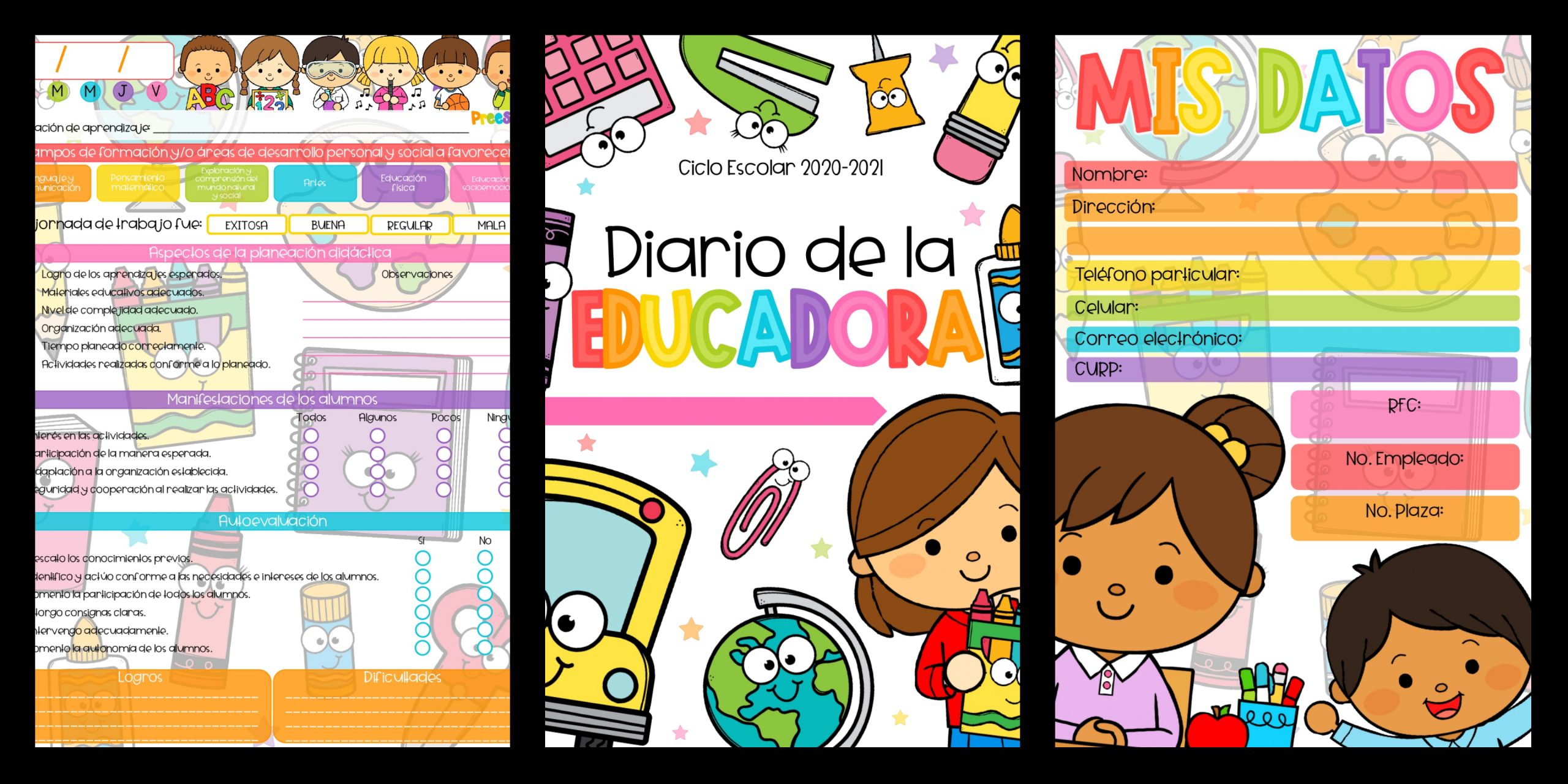 MAGNÍFICO DIARIO PARA LA EDUCADORA – Imagenes Educativas