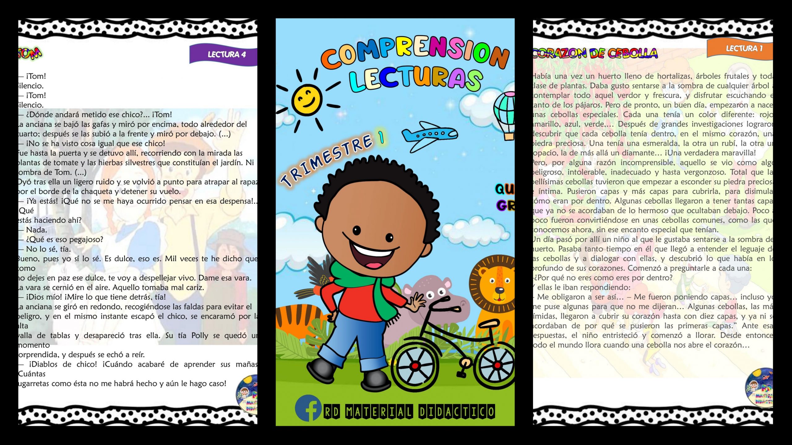 40 LECTURAS DE COMPRENSIÓN PARA PRIMARIA - Imagenes Educativas