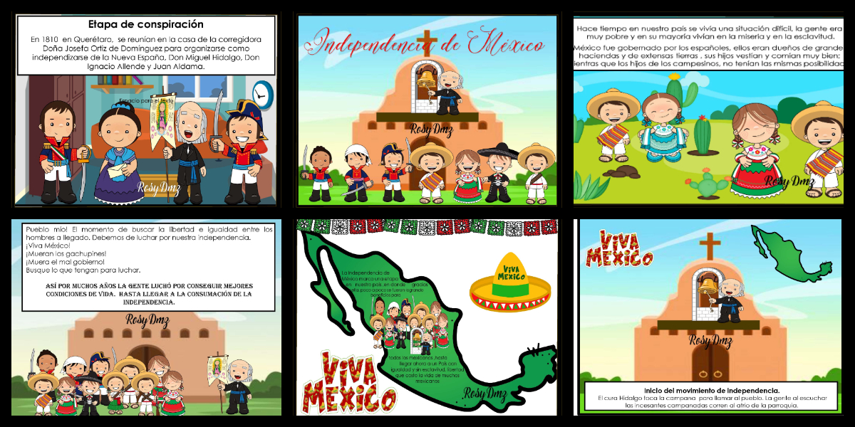 CUENTO INDEPENDENCIA DE MÉXICO PORTADA – Imagenes Educativas