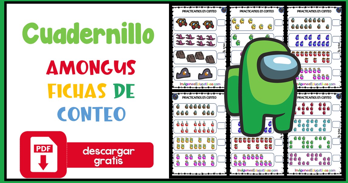 AMONGUS LIBRO PARA COLOREAR – Imagenes Educativas