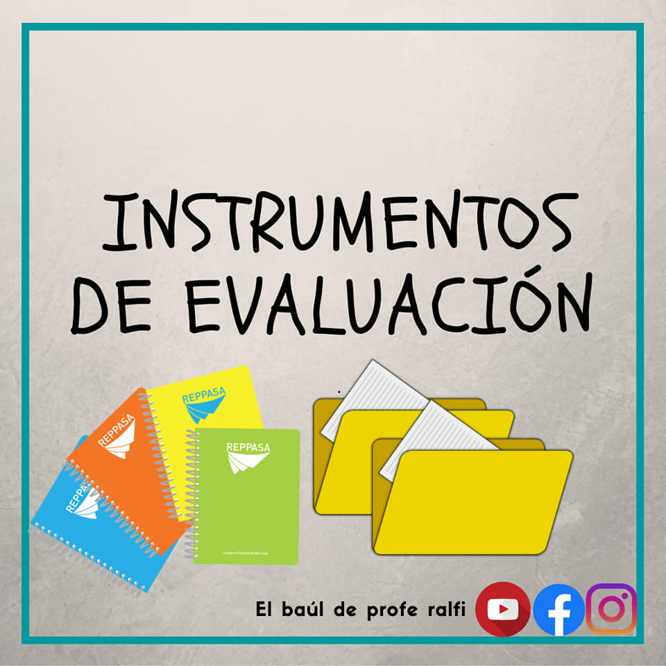 Instrumentos De Evaluacion 1 Imagenes Educativas