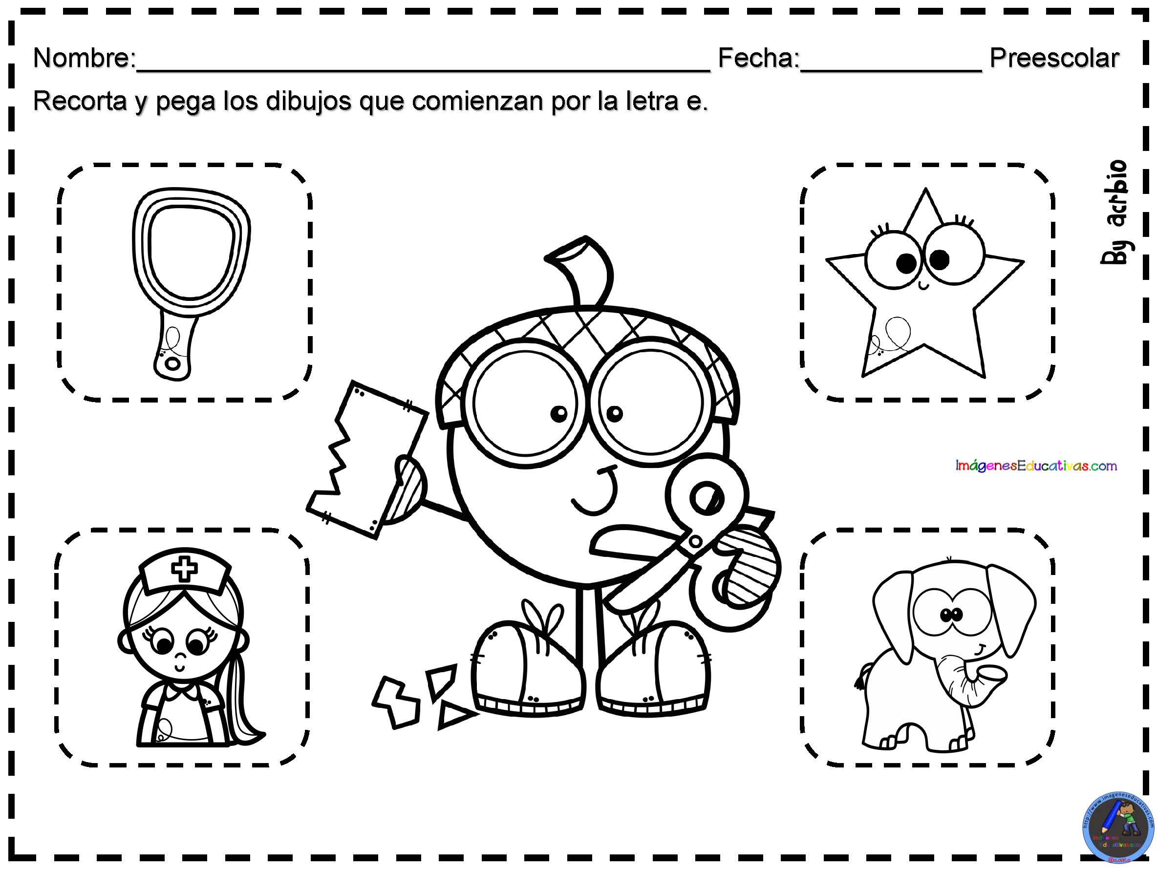 CUADERNO LETRA E PREESCOLAR IE (5) – Imagenes Educativas