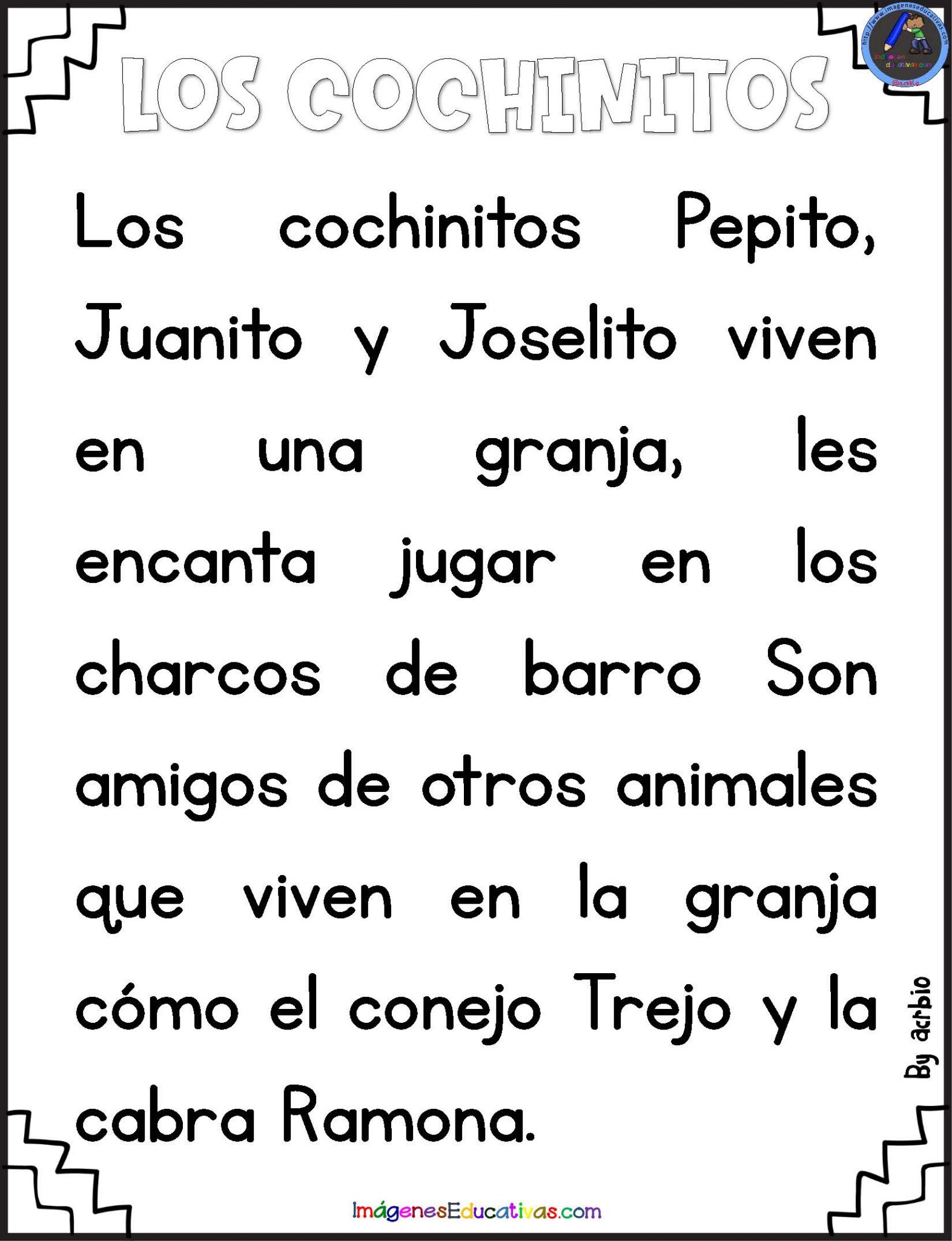 MINI LECTURAS CON PICTOGRAMAS PARA PREESCOLAR - Imagenes Educativas