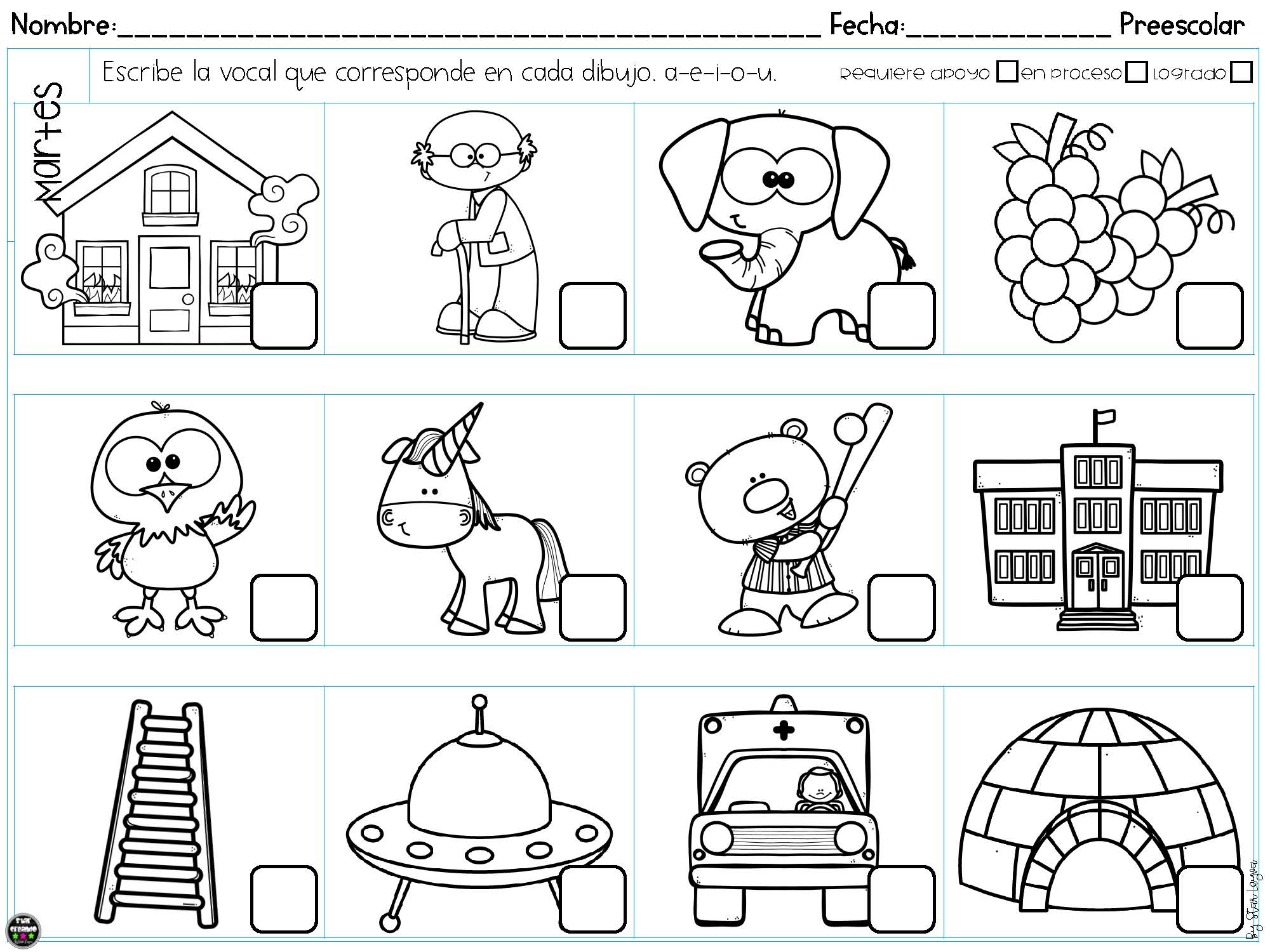 Cuaderno Para Preescolar E Infantilpágina08 Imagenes Educativas