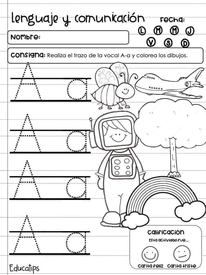 Mi Librito De Tareas Preescolar 2 Imagenes Educativas Dd0