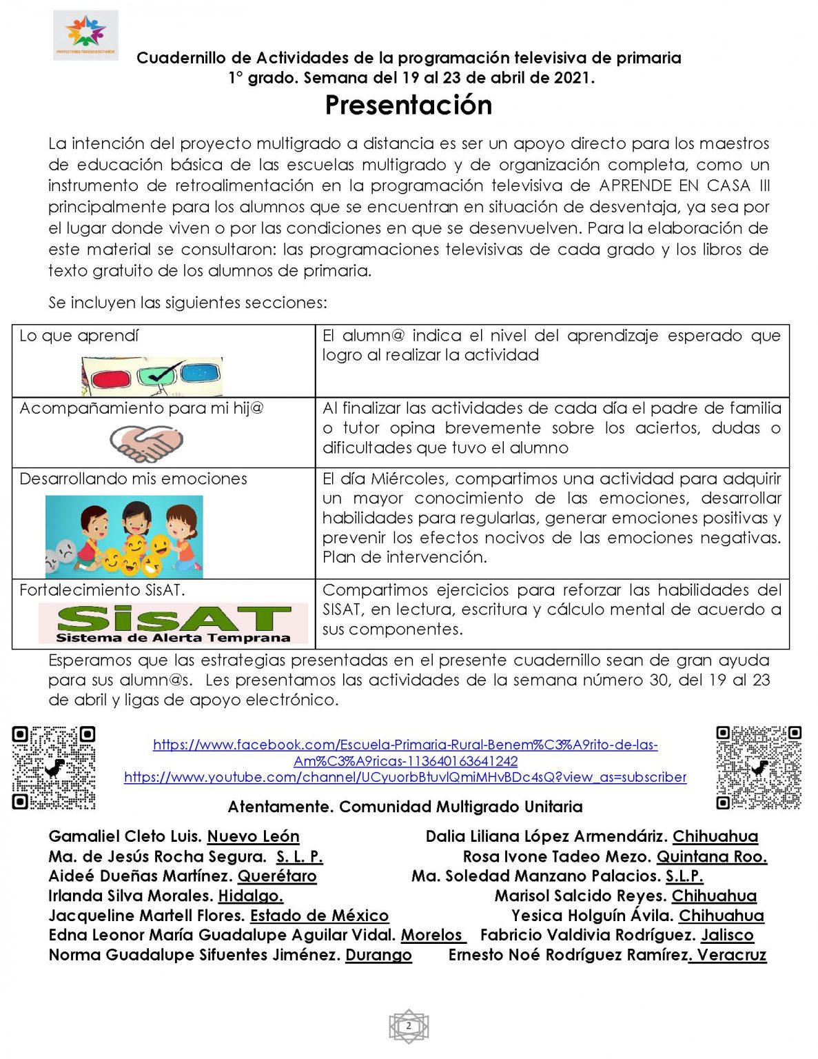 CUADERNOS MULTIGRADO SEMANA 21 del 31 AL 04 DE FEBRERO TODOS LOS GRADOS ...