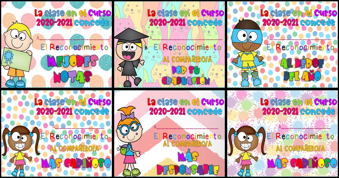 DIPLOMAS FIN DE CURSOS 2021 PORTADAS – Imagenes Educativas