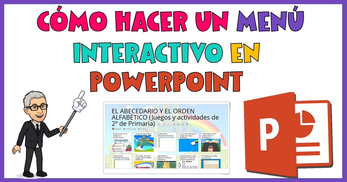 pala trama es inutil CÓMO HACER UN MENU INTERACTIVO EN POWERPOINT – Imagenes Educativas