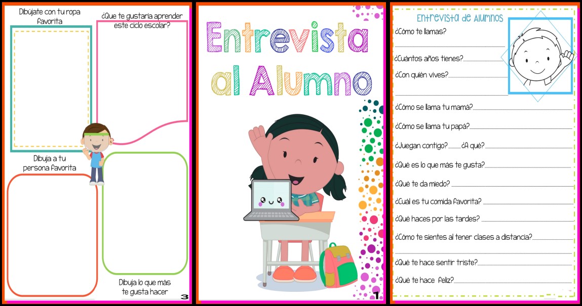 ENTREVISTA INICIAL ALUMNOS PORTADA – Imagenes Educativas