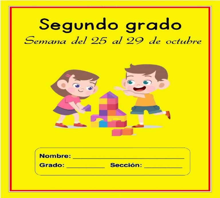 2º GRADO ACTIVIDADES DE REPASO SEMANA 09 DEL 25 al 29 de OCTUBRE_Página ...