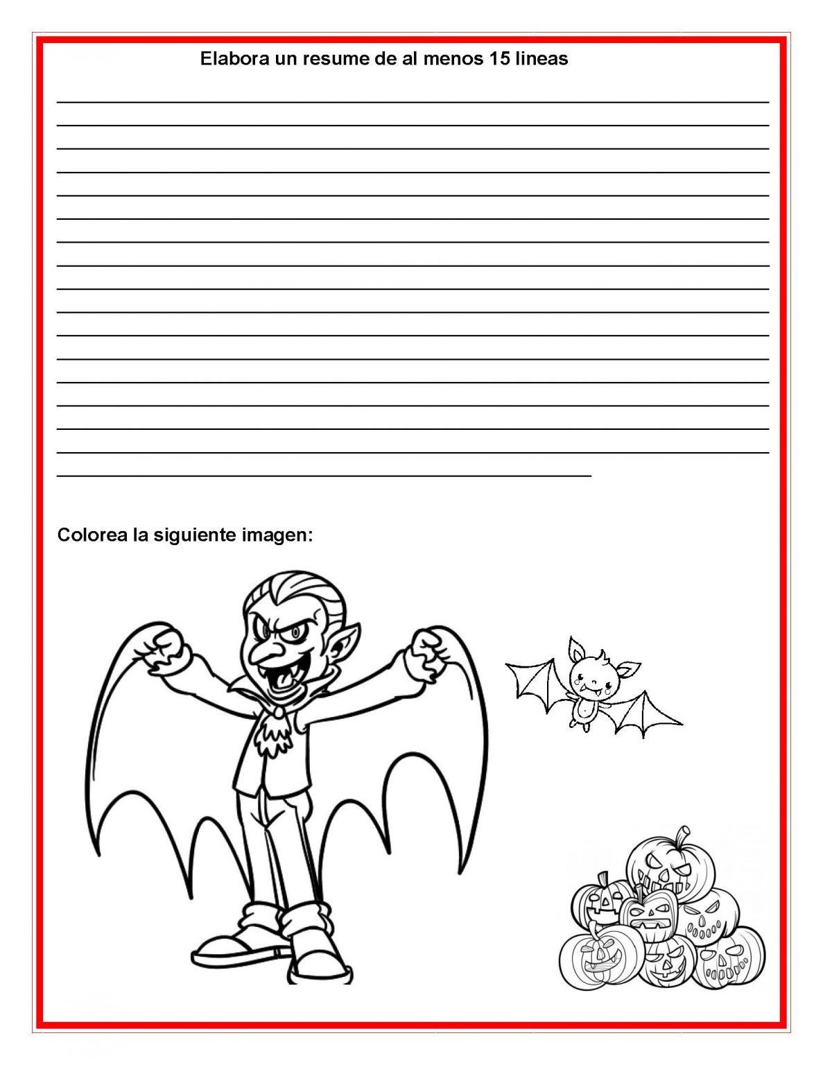 1º Y 2º GRADO ACTIVIDADES DE REPASO SEMANA 09 DEL 25 al 29 de OCTUBRE ...