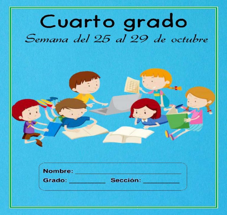 4º GRADO ACTIVIDADES DE REPASO SEMANA 09 DEL 25 al 29 de OCTUBRE_Página ...