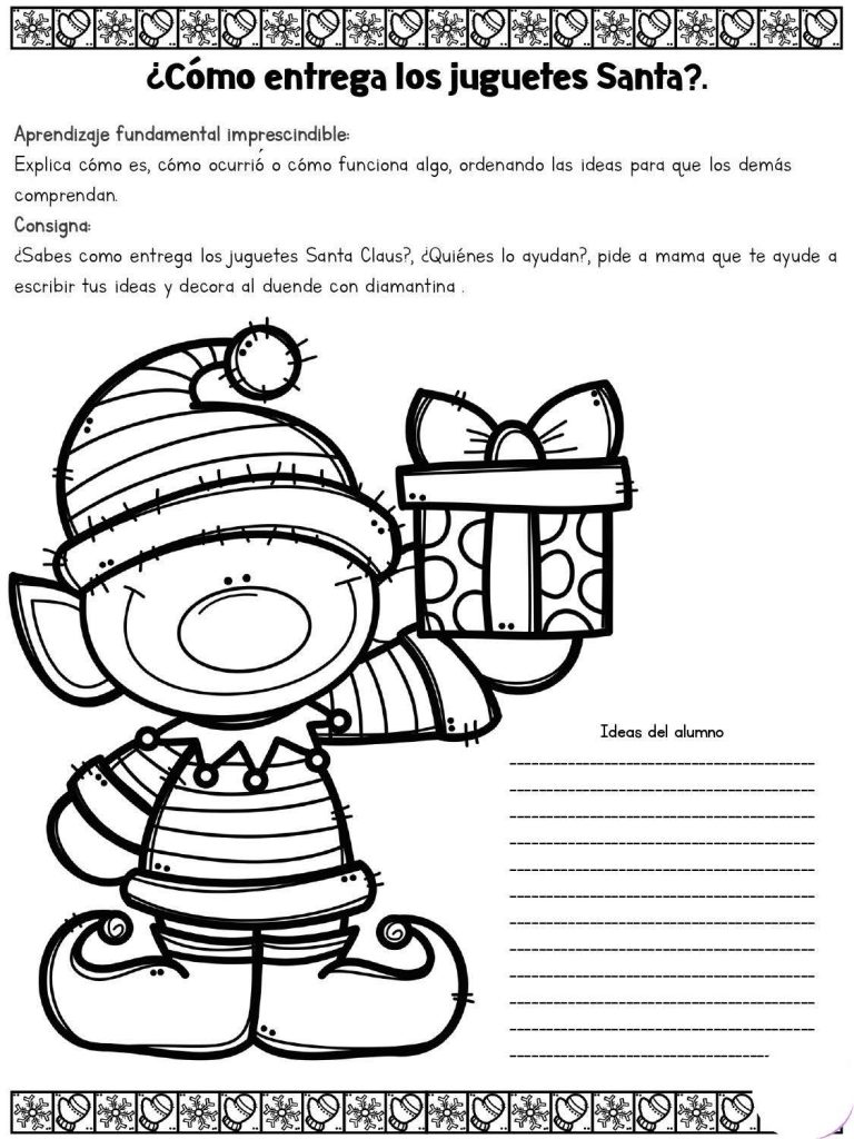 101 FICHAS NAVIDEÑAS PARA NIÑOS DE PRIMARIA - Imagenes Educativas