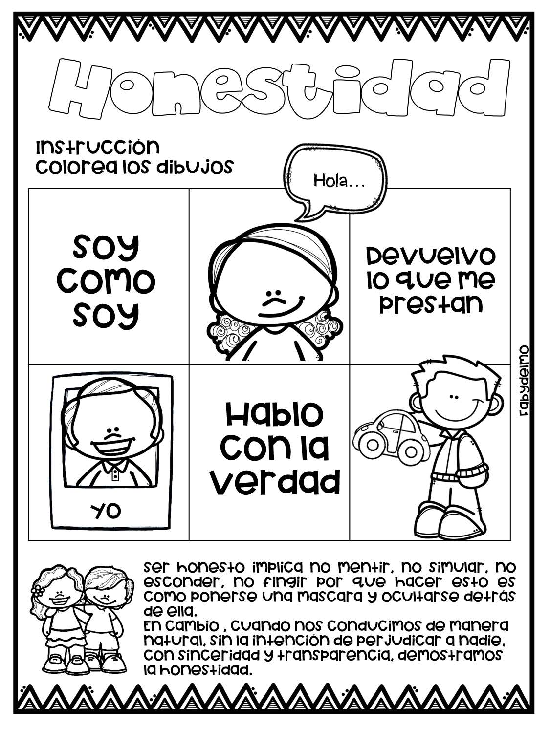 Cuaderno De Valorespágina05 Imagenes Educativas