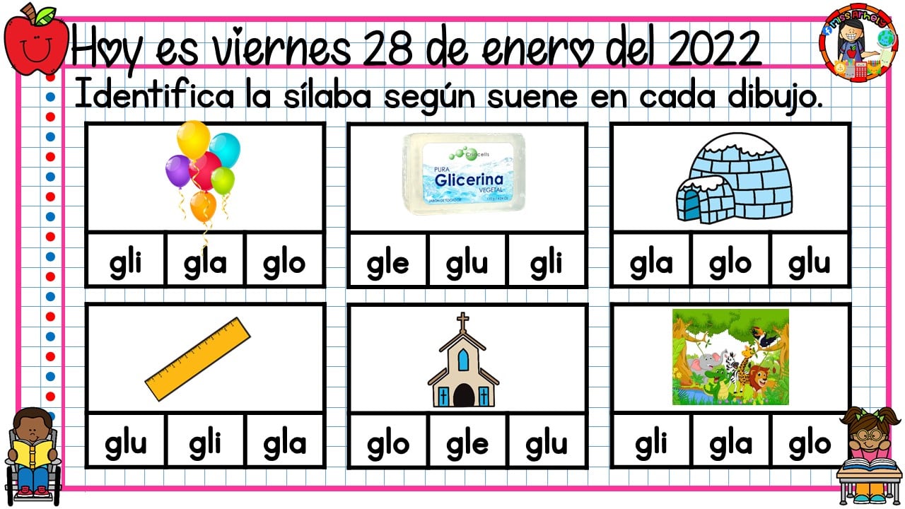 Cuaderno Para Repasar Las S Labas Trabadas Gr Gl Imagenes