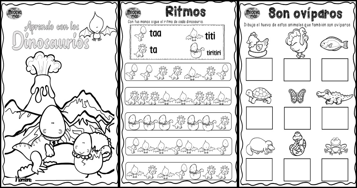 CUADERNILLO TEMÁTICO «LOS DINOSAUIROS» – Imagenes Educativas CUADERNILLO TEMÁTICO «LOS DINOSAUIROS» – Imagenes Educativas