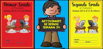 1º Y 2º GRADO ACTIVIDADES DE REPASO SEMANA 24 DEL 21 al 25 de FEBRERO ...