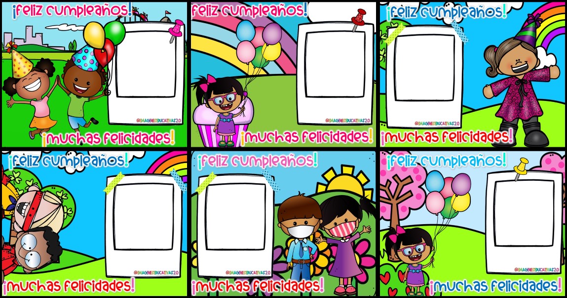 CARTELES CUMPLEAÑOS ESPECIAL PRIMAVERA - Imagenes Educativas