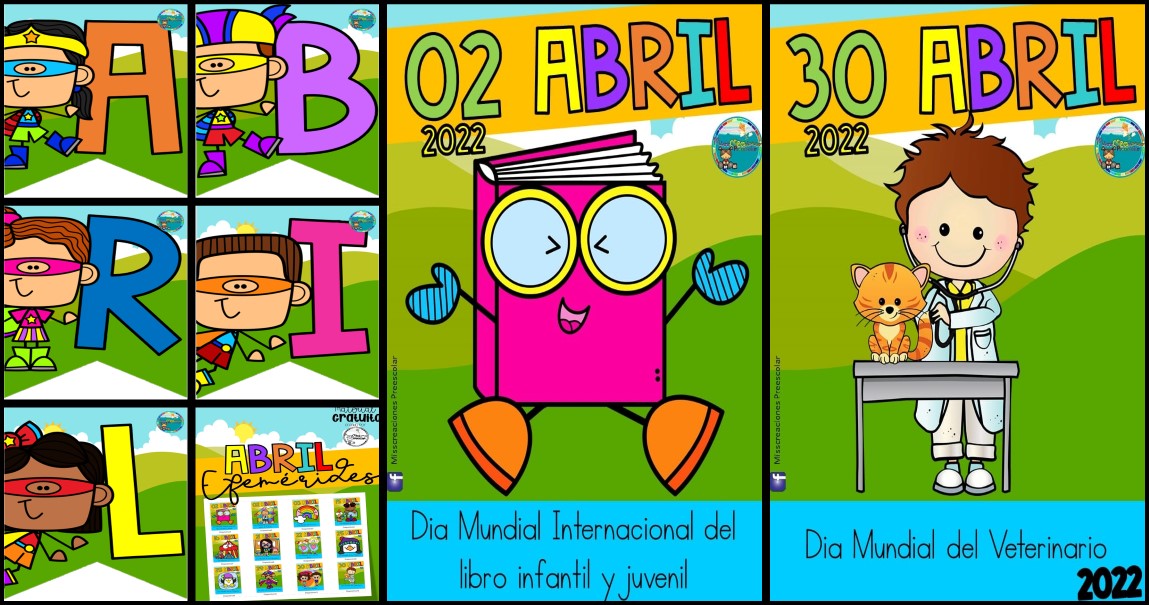 EfemÉrides De Abril Banner Nuevos DiseÑos 2022 Imagenes Educativas