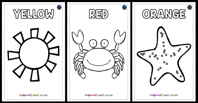 colores en inglés Archivos - Imagenes Educativas