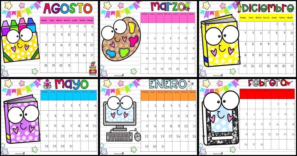 Calendario 2019 para anotar semanalmente: imprime y organízate Calendario 2019 para anotar semanalmente: imprime y organízate