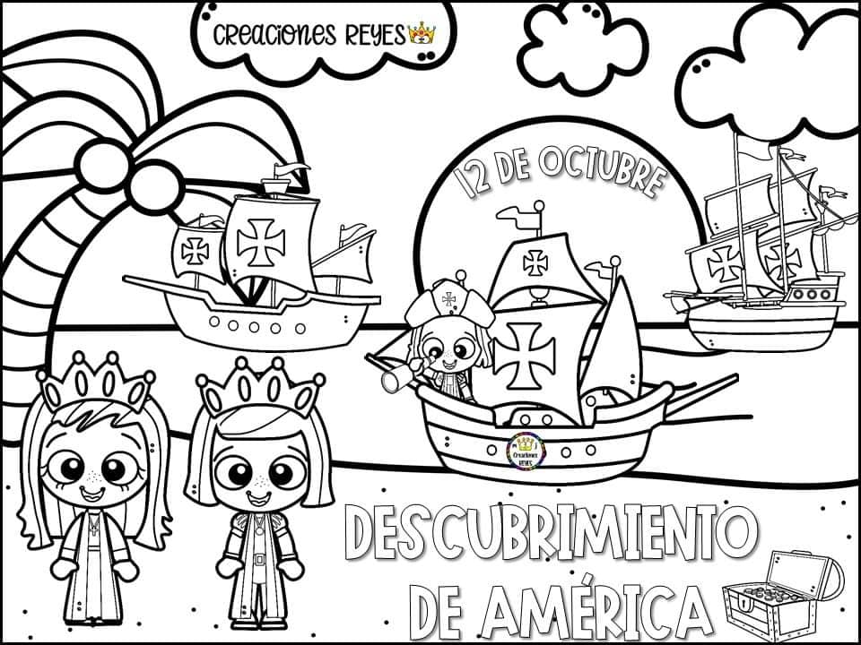 DESCUBRIMIENTO DE AMÉRICA CRISTOBAL COLÓN (3) – Imagenes Educativas