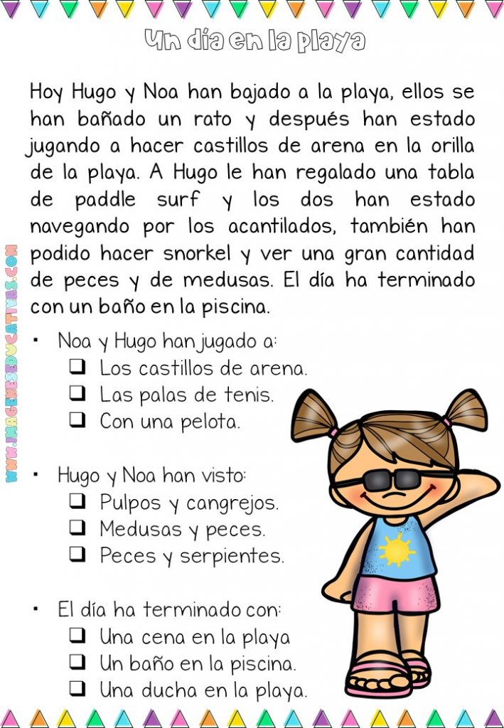LECTURAS CORTAS PARA TRABAJAR LA COMPRENSIÓN LECTORA (10) - Imagenes ...