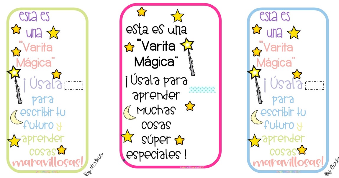 Varita mágica💫  Manualidades escolares, Regalos preescolares