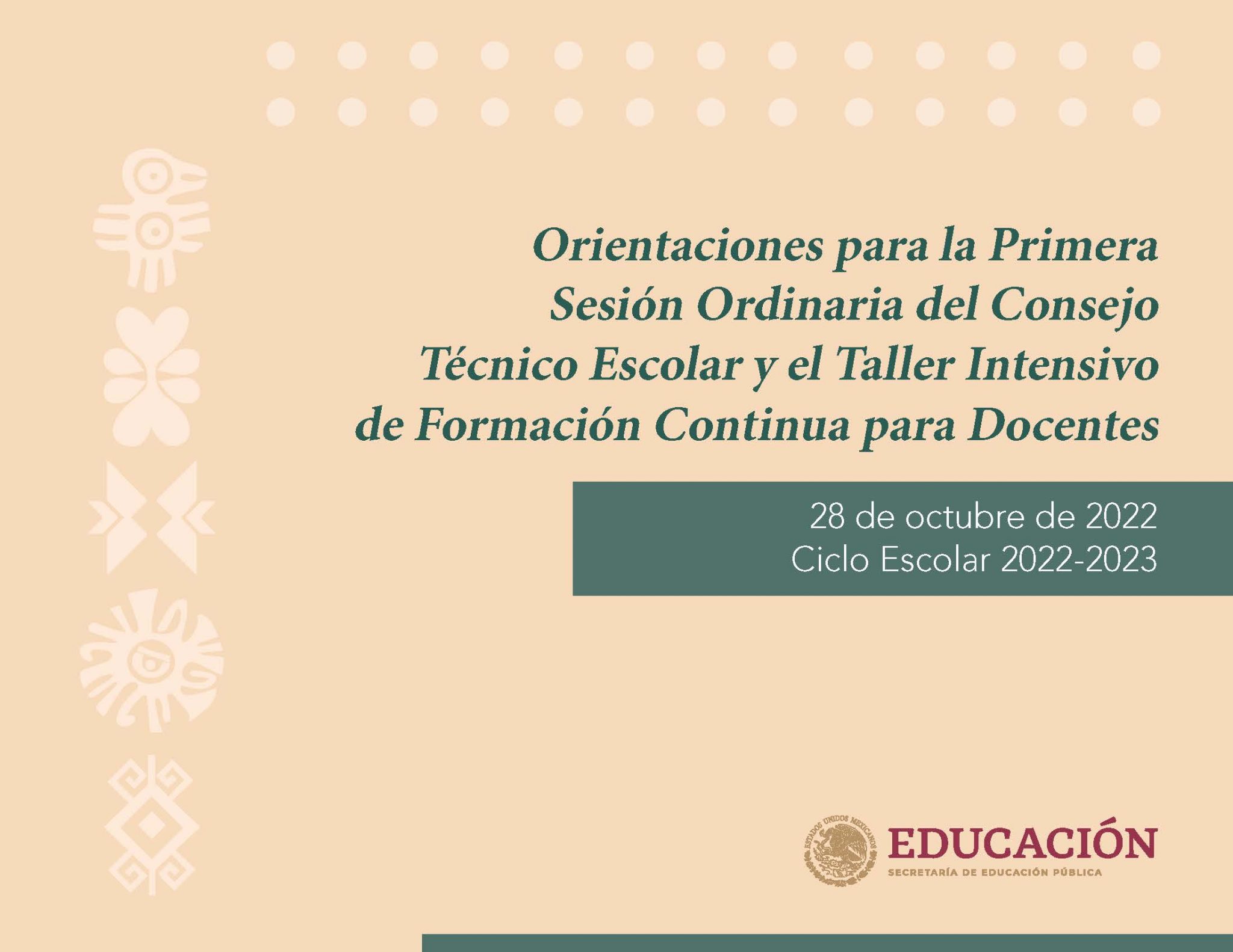 ORIENTACIONES PARA LA PRIMERA SESIÓN ORDINARIA DEL CONSEJO TÉCNICO ...