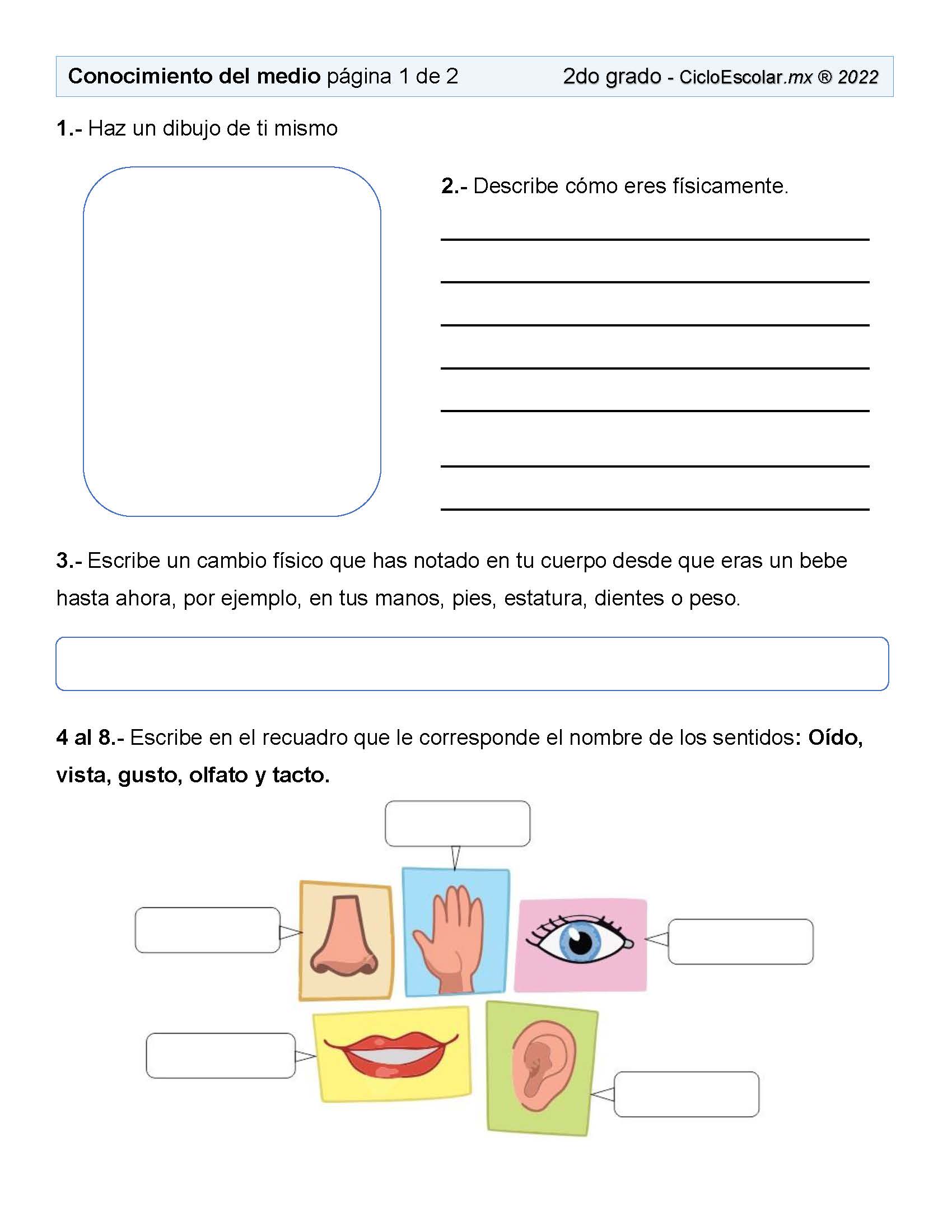 EXAMEN TRIMESTRE BLOQUE I 2° PRIMARIA CICLO ESCOLAR 2022-2023_Página_10 ...
