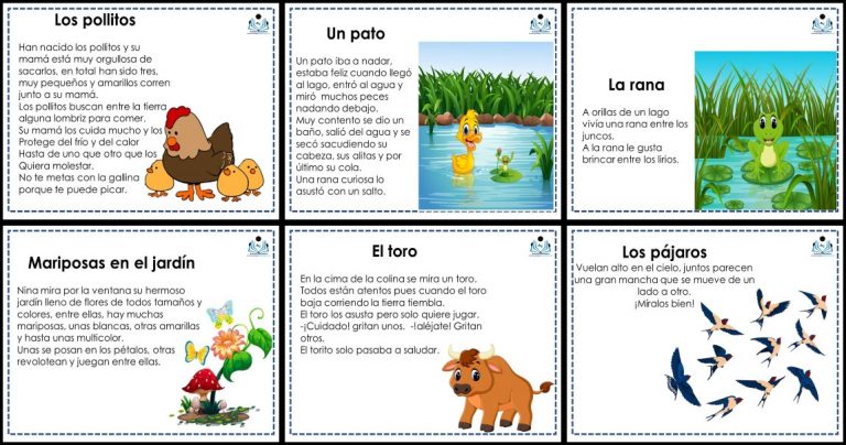 LECTURAS CORTAS PARA TRABAJAR LA COMPRENSIÓN LECTORA - Imagenes Educativas