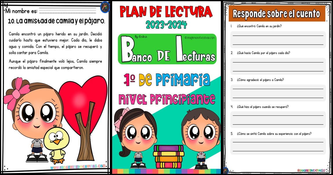 10 Lecturas Para El Plan Lector 2023 2024 Primero De Primaria Nivel
