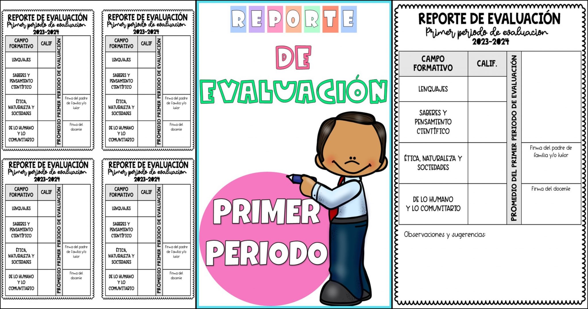REPORTE DE EVALUACIÓN POR CAMPOS FORMATIVOS - Imagenes Educativas