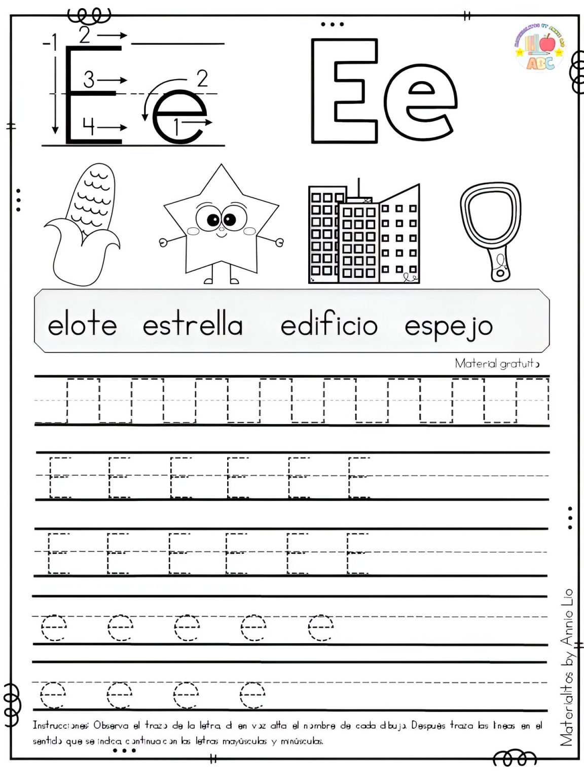 CUADERNO DE ACTIVIDADES PARA PREESCOLAR E INFANTIL - Imagenes Educativas