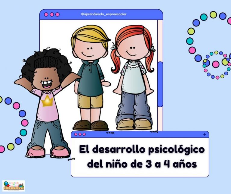DESARROLLO DEL NIÑO DE 3 A 4 AÑOS - Imagenes Educativas