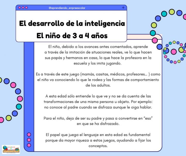 DESARROLLO DEL NIÑO DE 3 A 4 AÑOS - Imagenes Educativas