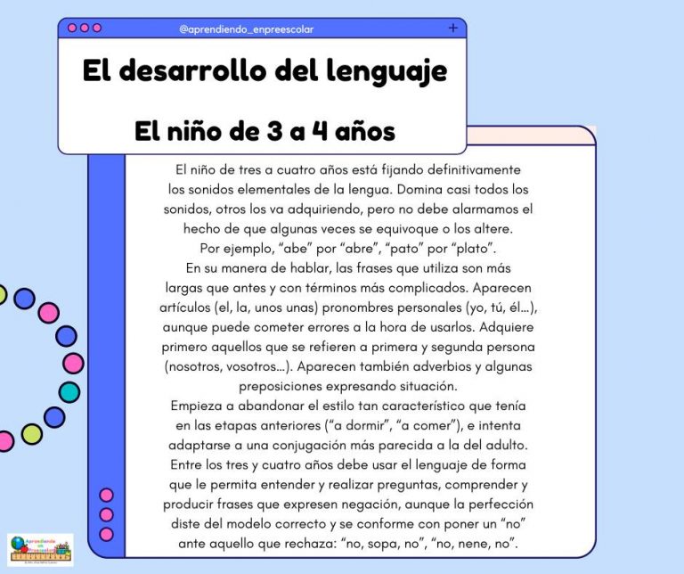 DESARROLLO DEL NIÑO DE 3 A 4 AÑOS - Imagenes Educativas
