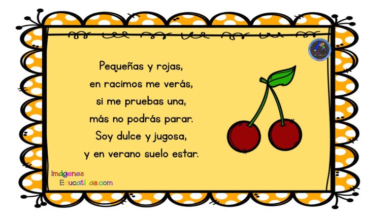 Adivinanzas de frutas - Imagenes Educativas