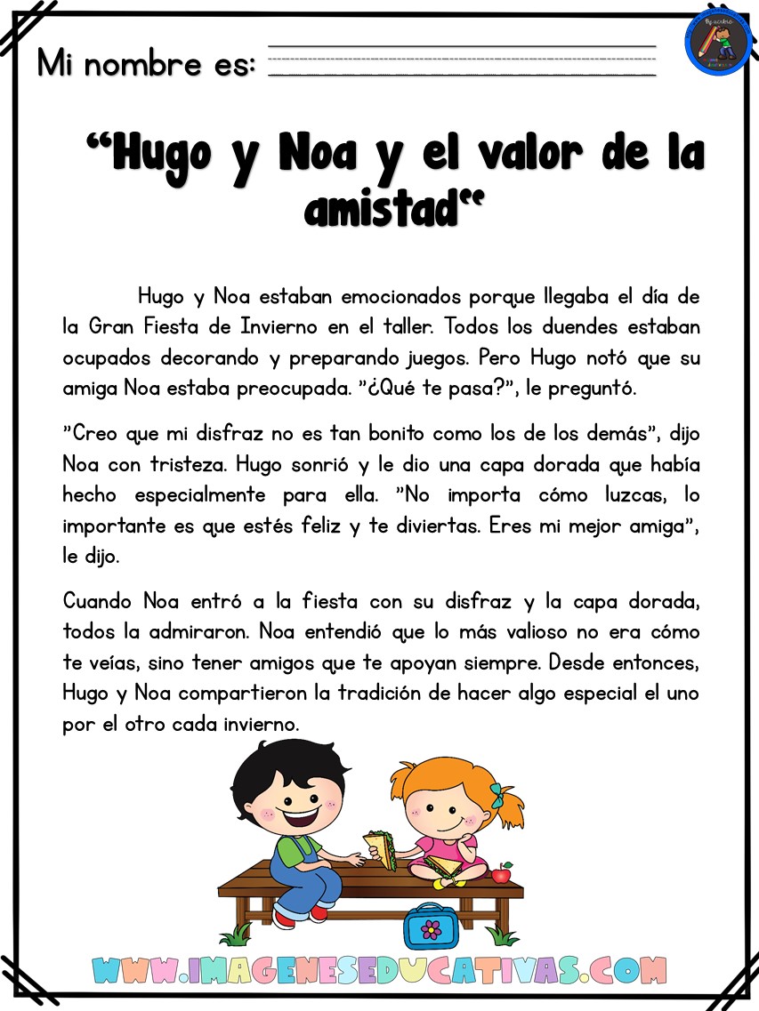 Cuentos Con Valores Para Trabajar La Comprensi n Lectora 4 Imagenes 