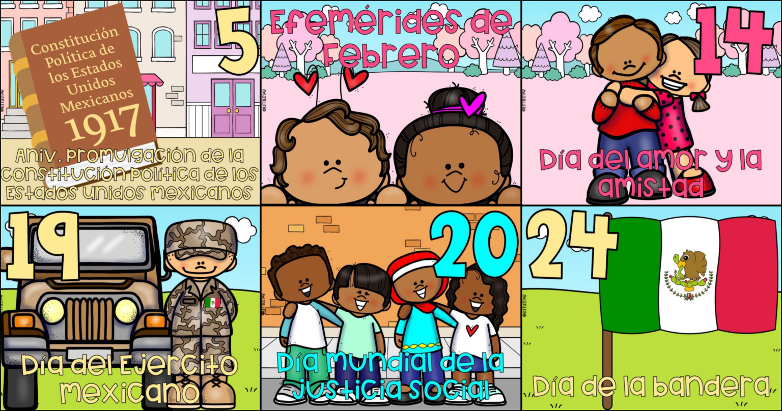 efemérides febrero 2025 Archivos Imagenes Educativas
