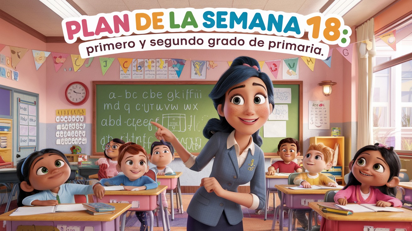 Planeacion Semana 18 del 13 al 17 de enero de 2025 1º Y 2º GRADO ...