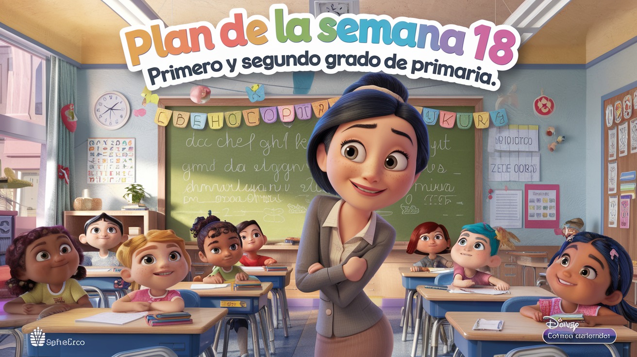 Planeacion Semana 18 del 13 al 17 de enero de 2025 1º Y 2º GRADO ...