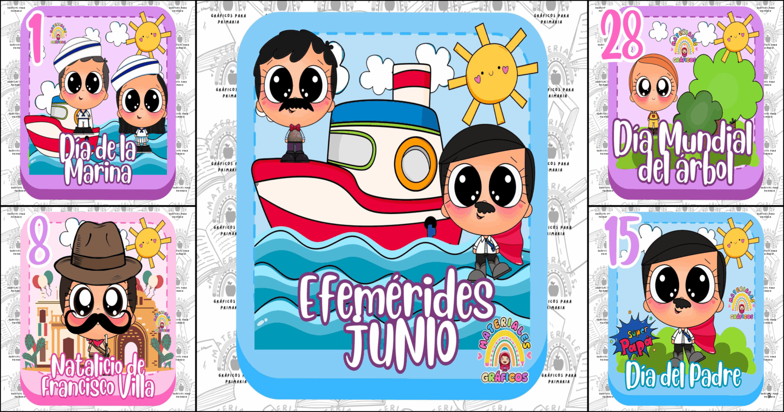 Efemerides junio 2025 - Imagenes Educativas