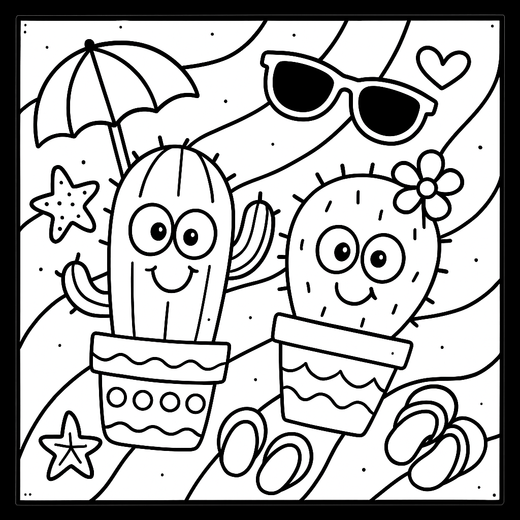 Dibujos Para Colorear Verano Imagenes Educativas