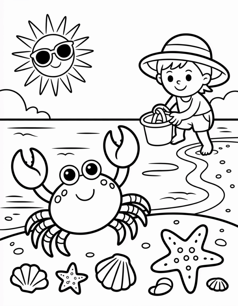 Dibujos Para Colorear Infantiles Imprimir Y Pintar VERANO 7 Dibujos Para Colorear Infantiles Imprimir Y Pintar VERANO 7