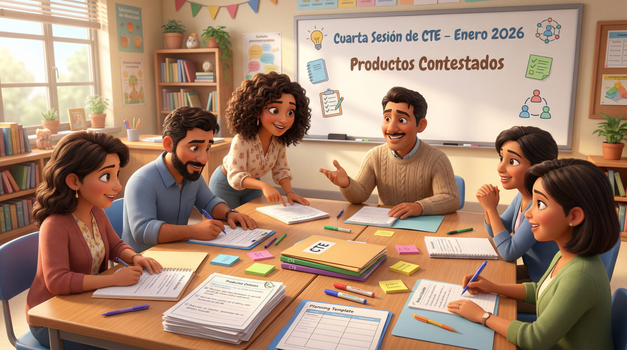 Cuarta Sesión de CTE 30 enero 2026: Tema 1. Planeación Didáctica ...