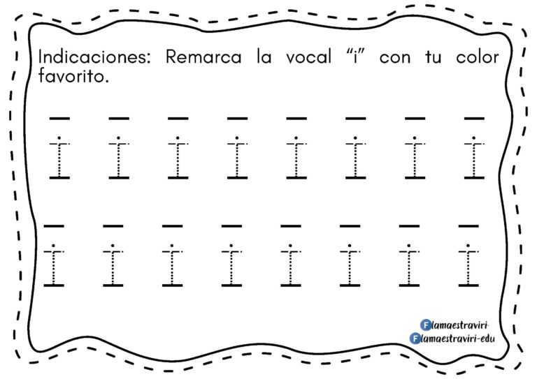 Cuadernillo para trabajar las vocales - Imagenes Educativas