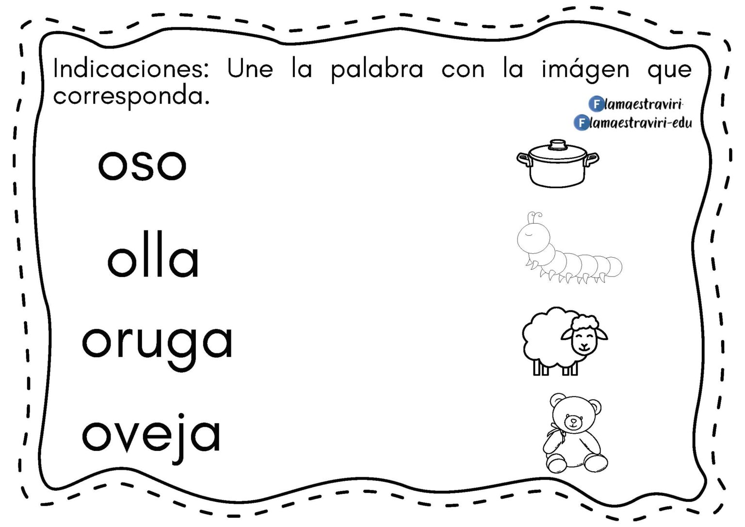 Cuadernillo para trabajar las vocales - Imagenes Educativas
