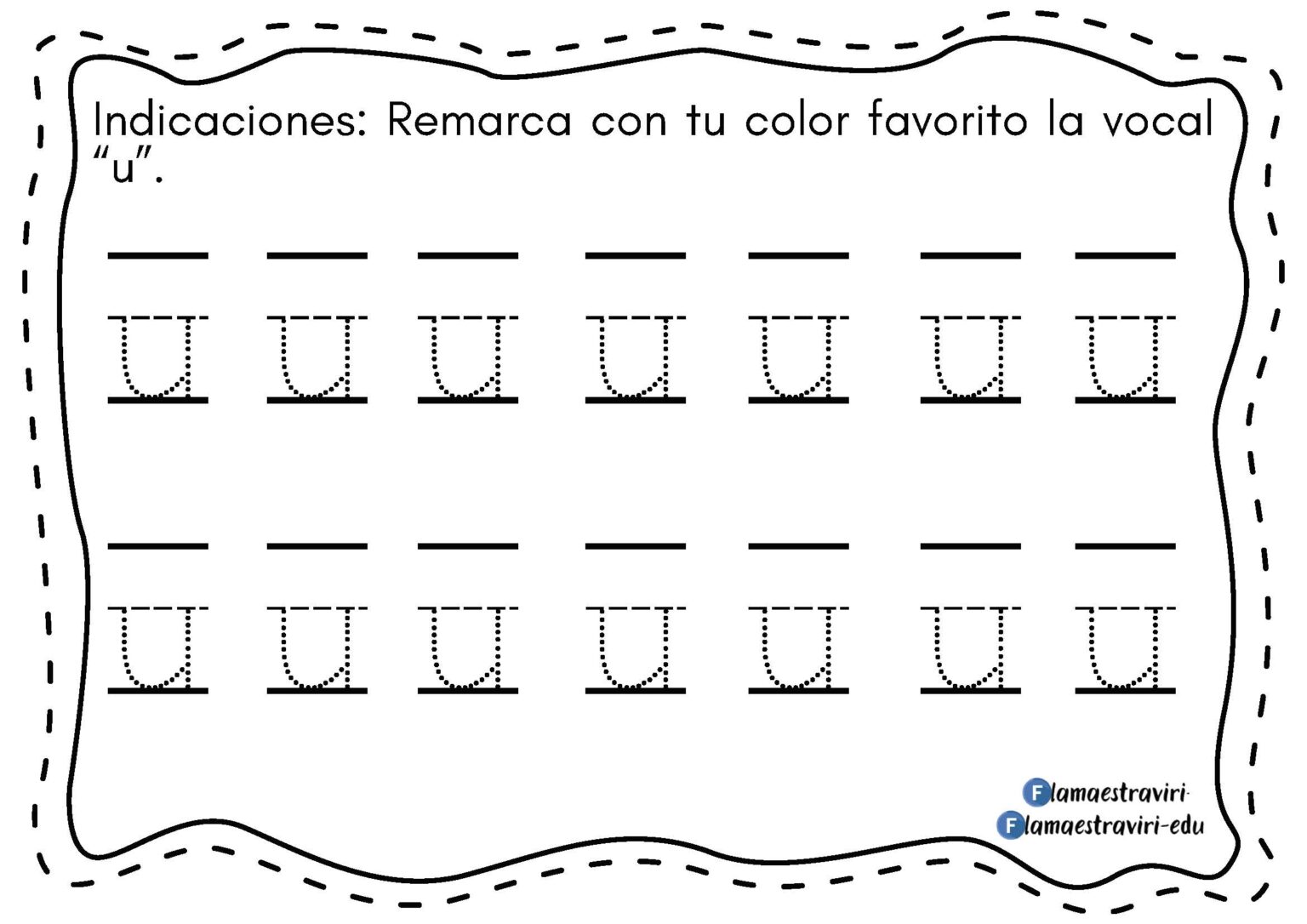 Cuadernillo para trabajar las vocales - Imagenes Educativas