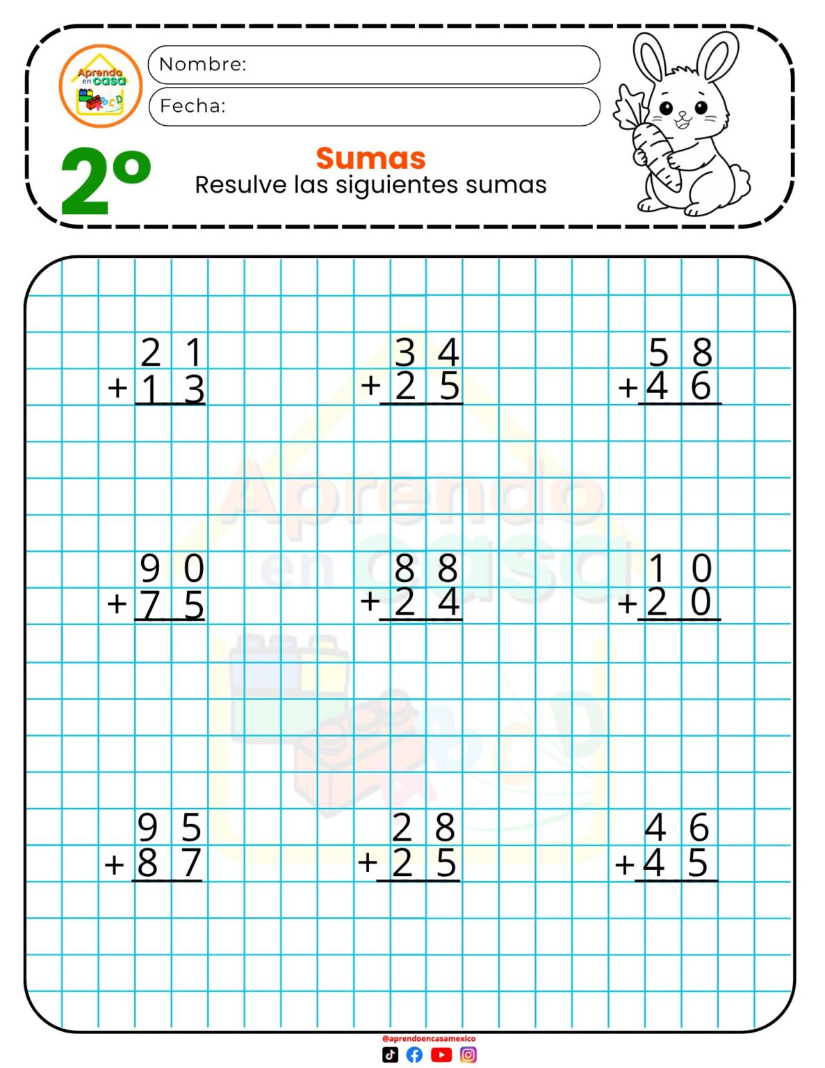 Fichas matemáticas para Educación Primaria (12) - Imagenes Educativas